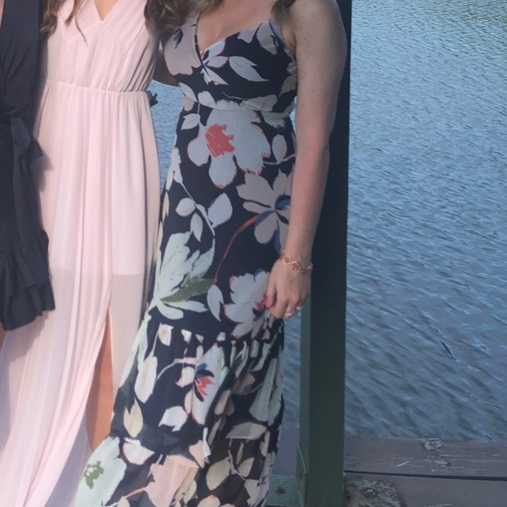 Banana Republic Floral Wedding Guest Dress size 6P